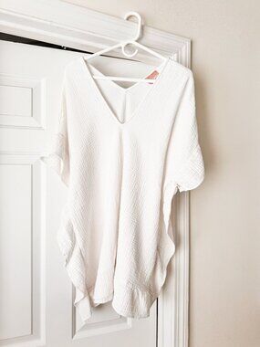 Show Me Your MuMu White Swim Coverup – Size Small